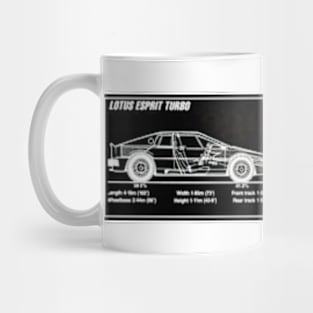 Lotus Esprit Turbo Mug